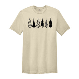 Christmas Tree Shirt, Christmas Gift, Xmas Tee, Christmas Party Tee, Xmas Tree Gift, Xmas Party Shirt, Pine Tree Shirt