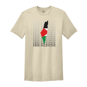 Free Palestine Tee, Free Free Palestine T-shirt, Viva Palestina Tee, Liva Palestina Tee, Save Gaza T-shirt