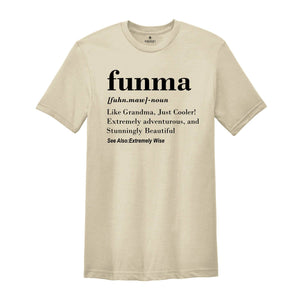 Funma Shirt, Funny Grandma Shirt, Gift For Grandma, Grandma Shirt, Grandma Gift, Mothers Day Gift, Pregnancy Announcement Grandparents