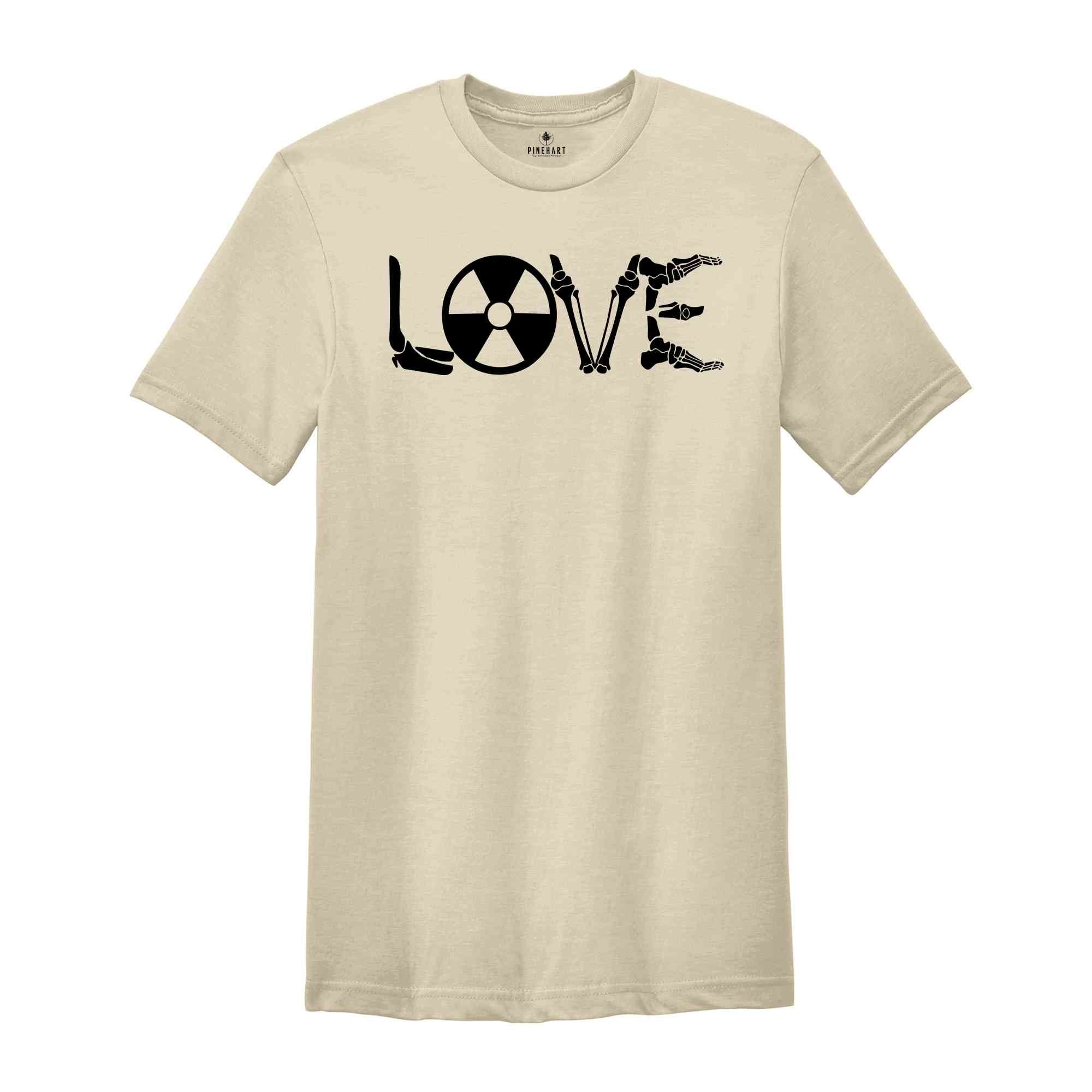 Love Radiology Shirt, Radiologist Shirt, Radiology Technician Shirt, Sonography Shirt, Rad Tech Shirt, Radiology School Gift