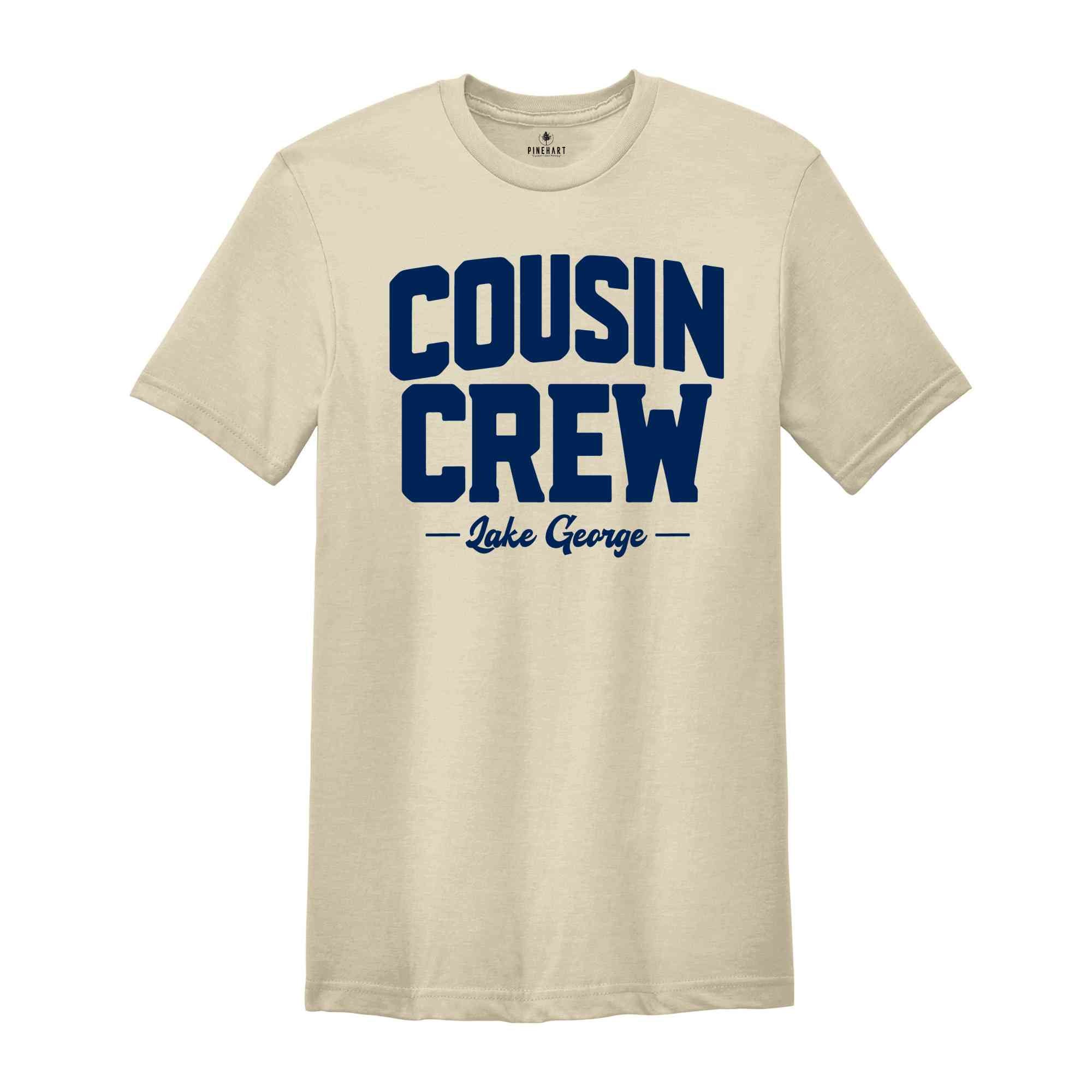 Cousin Crew Lake Shirt, Custom Summer Vacation T-Shirt, Personalized Cousin Weekend Shirt, Road Trip Shirt, Lake vacation Tee