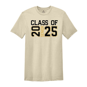 Senior 2025 Shirt, Graduation 2025 Shirt, Graduation Tee, Two Sided Senior 2025 Shirt, 2025 School Trip Gift, High School Graduation Gift