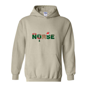 Nurse Christmas Sweatshirt, Nursing Sweatshirt, Nurse Xmas Sweatshirt, Nursing Student Gift, Nurse Gift Ideas, Holiday Nurse Gift