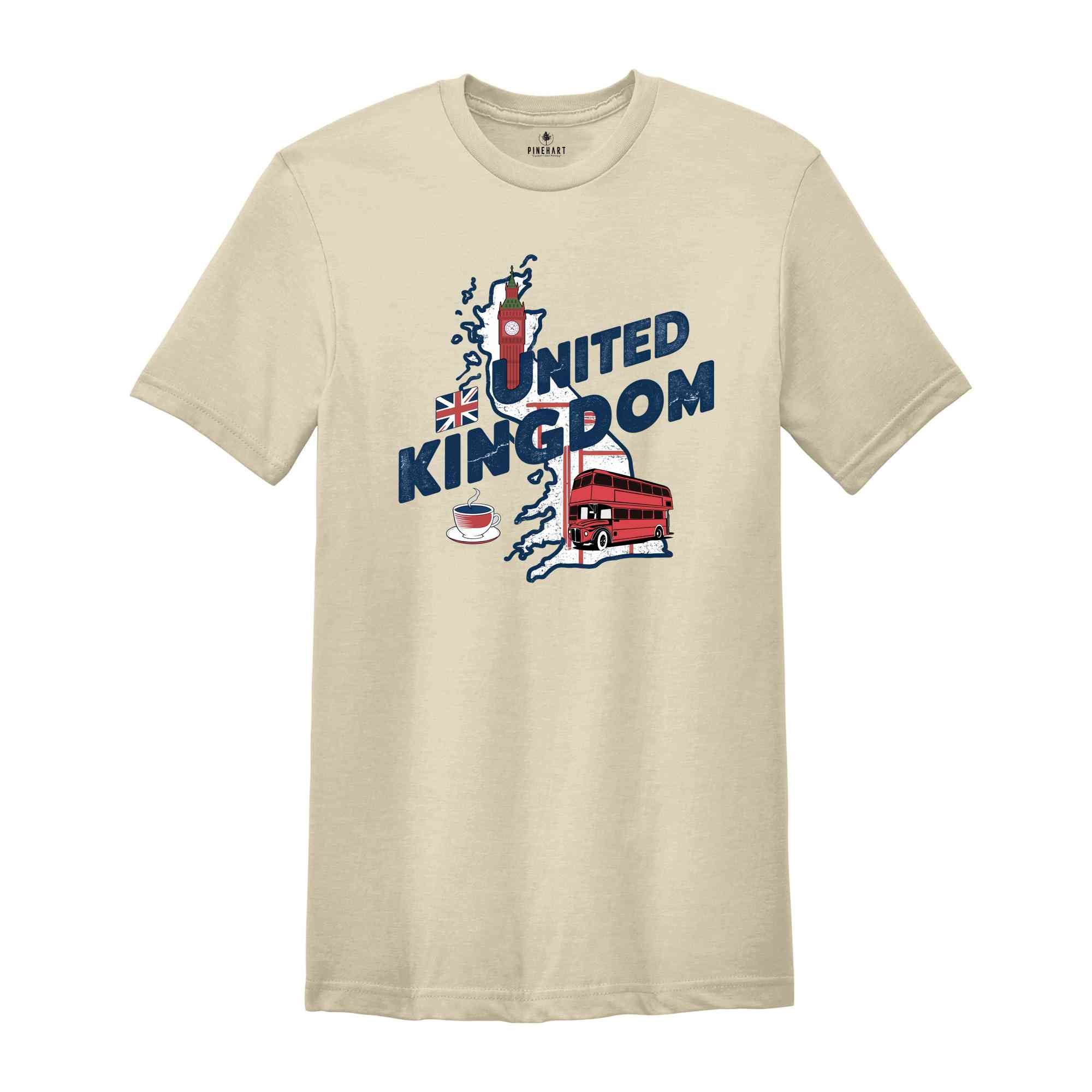 Retro United Kingdom Shirt, United Kingdom Travel Shirt, Country Travel Shirt, Shirt For Traveler, Travel Lover Gift, Travel Tee, Trip Shirt