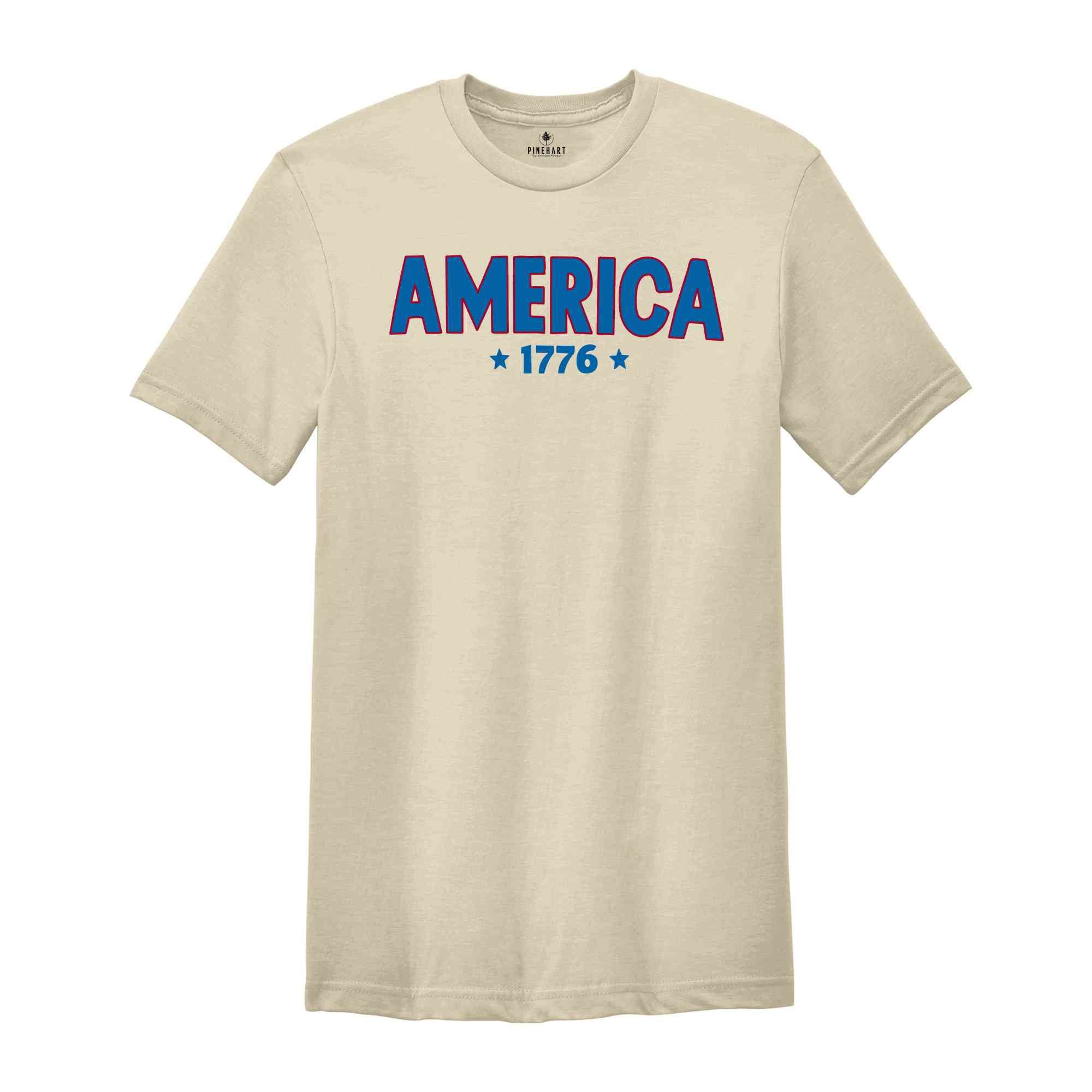 Home Of The Free Shirt, America Shirt, 4th Of July Shirt, Groovy 4th Of July, American Dream Shirt, Patriotic Shirt