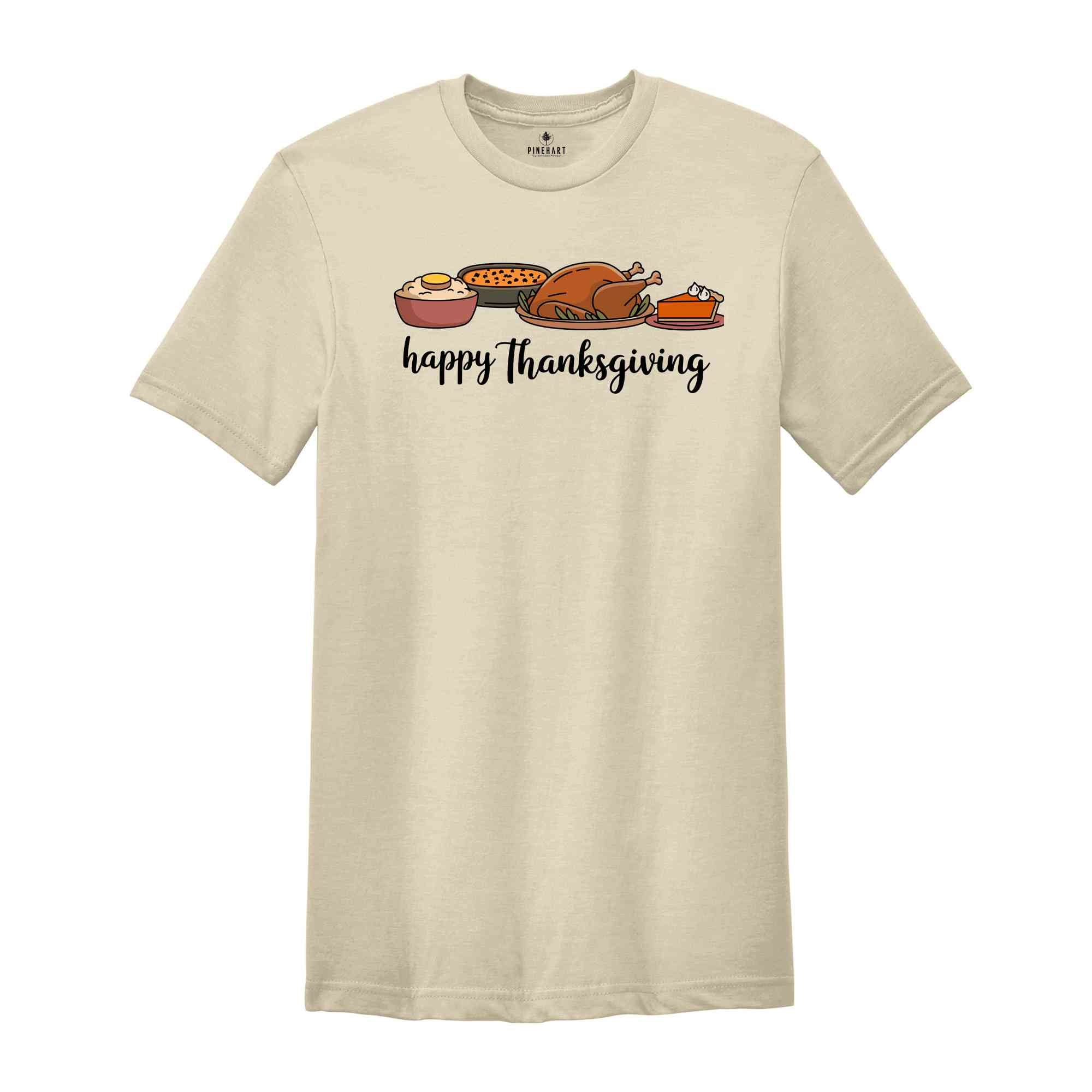 Happy Thanksgiving Shirt, Inspired Fall Shirt, Fall Shirt, Pumpkin Pie Shirt, Thanksgiving Shirt, Fall Season Shirt, Thanksgiving Family Tee