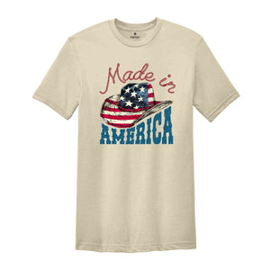 Retro Made In America Shirt, Fourth Of July Shirt, America Shirt, USA Shirt, American Flag Shirt, Patriotic Shirt, Independence Day Shirt