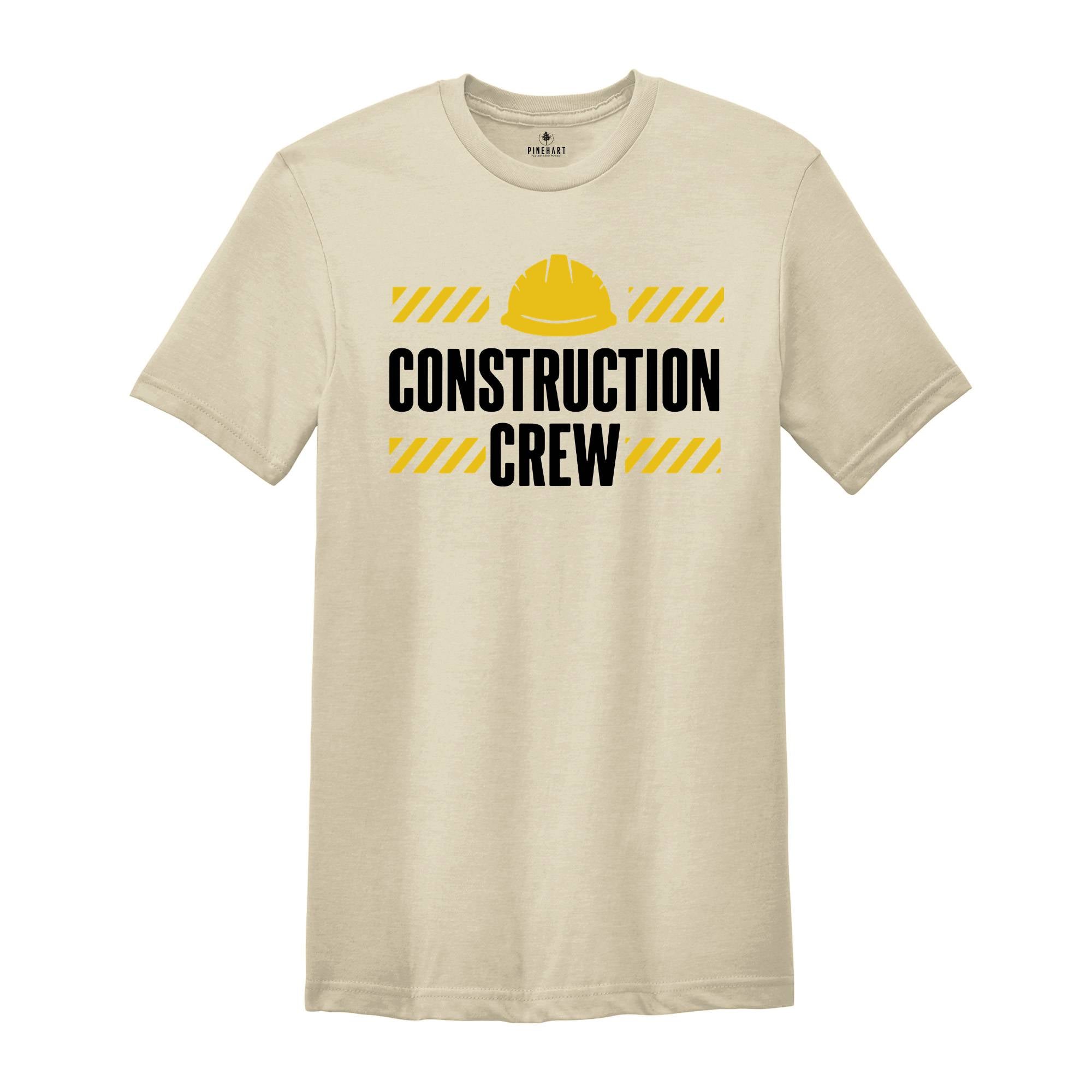 Construction Crew Shirt, Construction Tshirt, Construction Shirt, Construction Party, Construction Worker, Gift for Dad, Structural Engineer