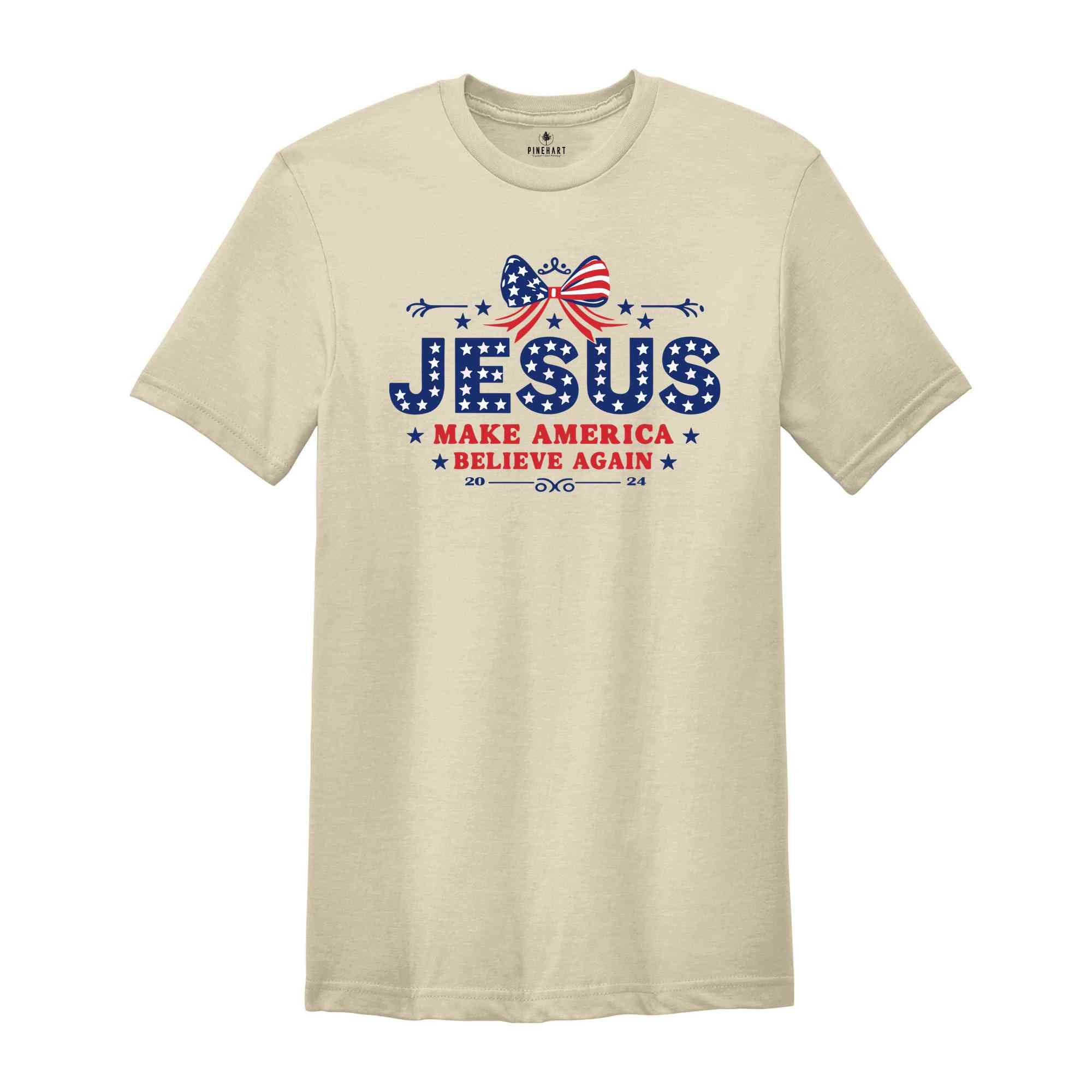 Jesus 2024 Make America Pray Again Shirt, Political T-shirt, Jesus Lover Gift Shirt, Religious shirt