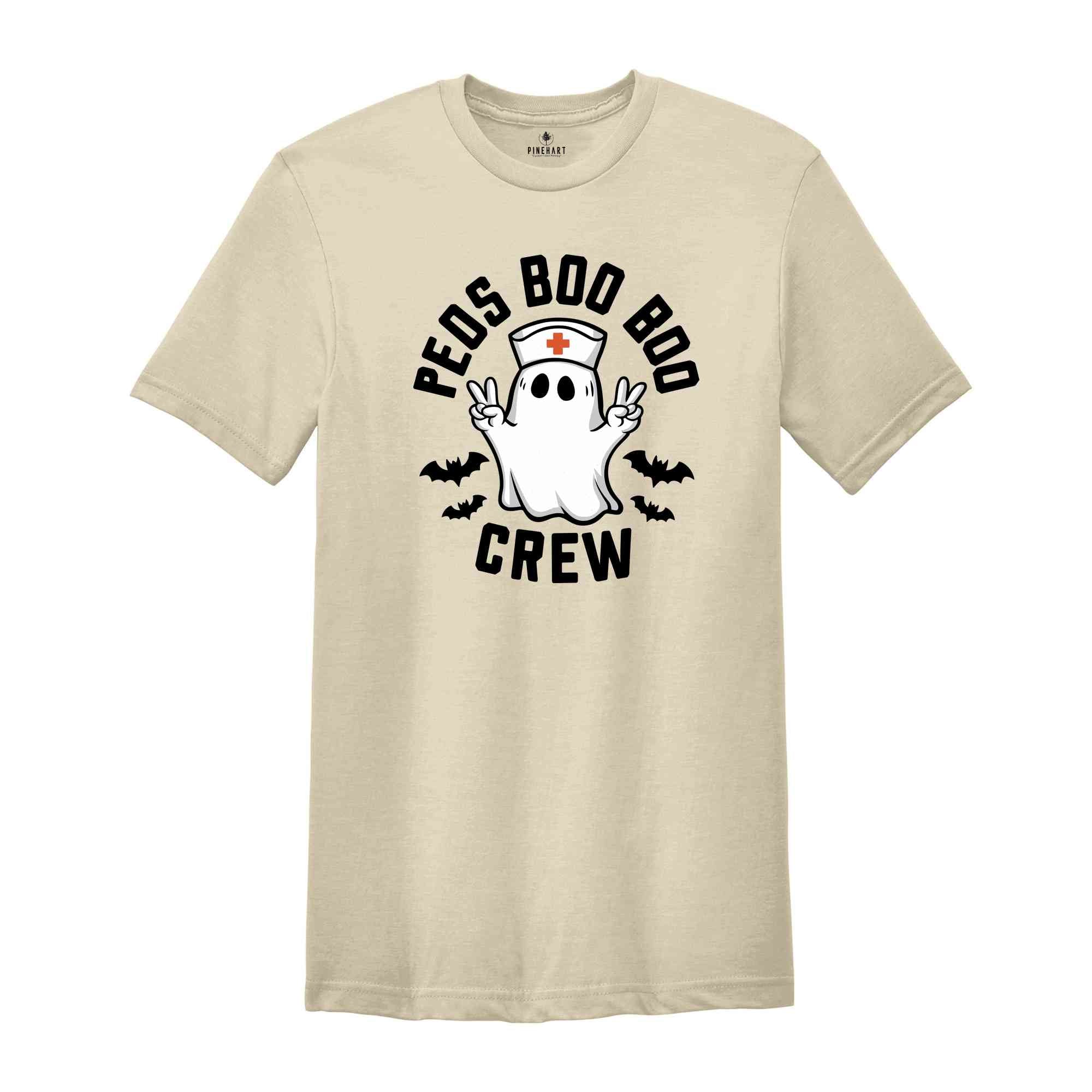 PEDS Boo Crew Shirt, Halloween Shirt, Nurse Boo Crew, Nurse Ghost Shirt , Nurse Fall Shirt, Nurse Shirt, PEDS group shirt