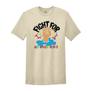 Fight For Autism Awareness Shirt, Autism Awareness Shirt, Autism Support Shirt, Autism Teacher Shirt, Autism acceptance