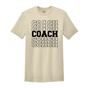 Coach Shirt, Coach Gift, Sports Coach T-Shirt, Basketball Coach Tee, Softball Coach Shirt, Cheer Coach Shirt, Gift for Coach