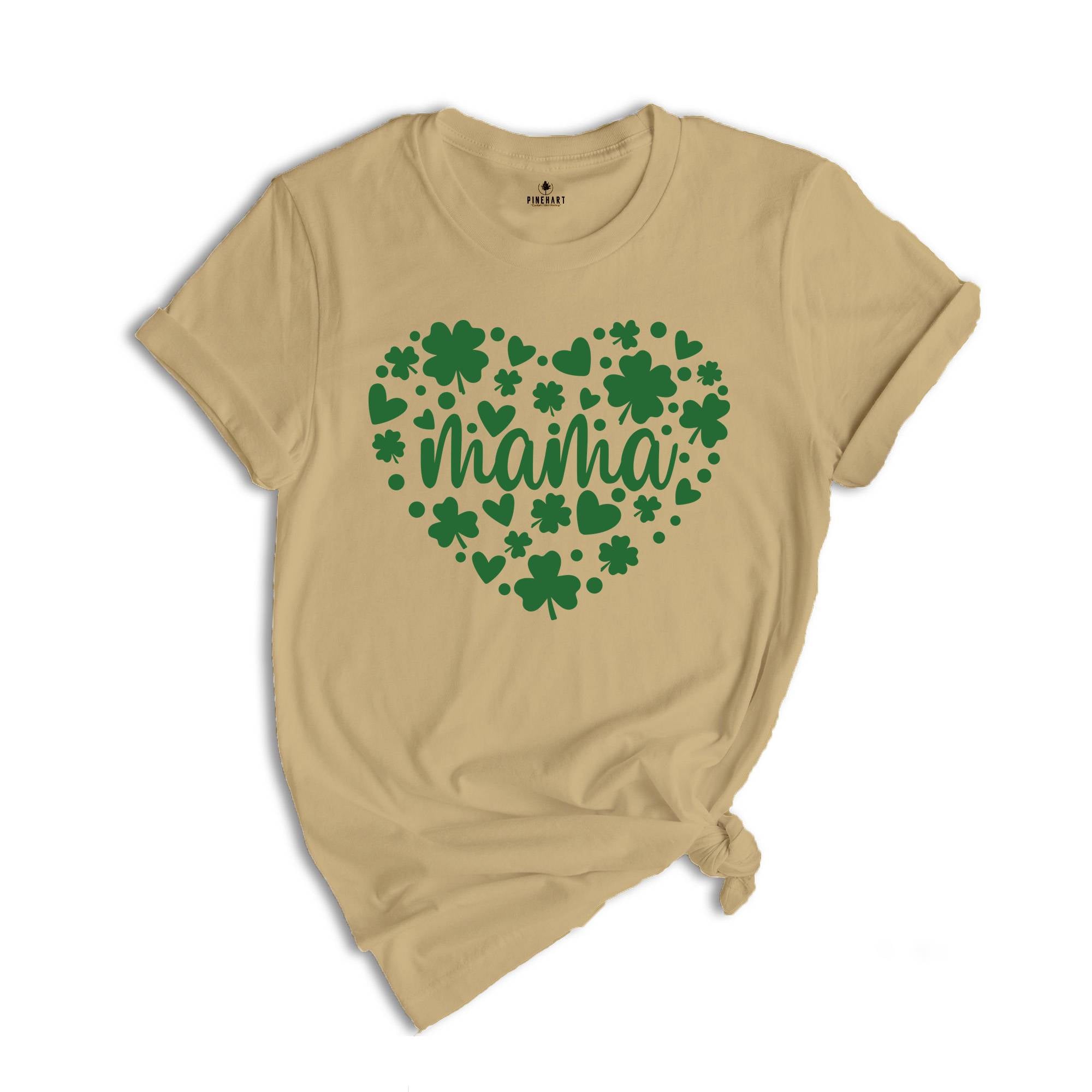 St. Patrick’s Day Heart Shirt, Mama Mini Shirt, Lucky Mama Shirt, Lucky Mini Shirt, St. Patrick’s Shirt, Mama St. Pattys Shirt, Mini Shirt