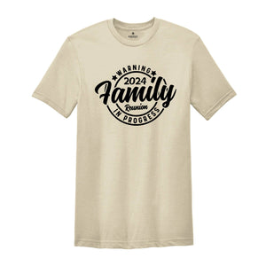 Warning 2024 Family Trip in Progress Shirt, Vacation Shirt, Family Trip Tee, Matching Family Vacation Tee, Family Matching, Family Gift