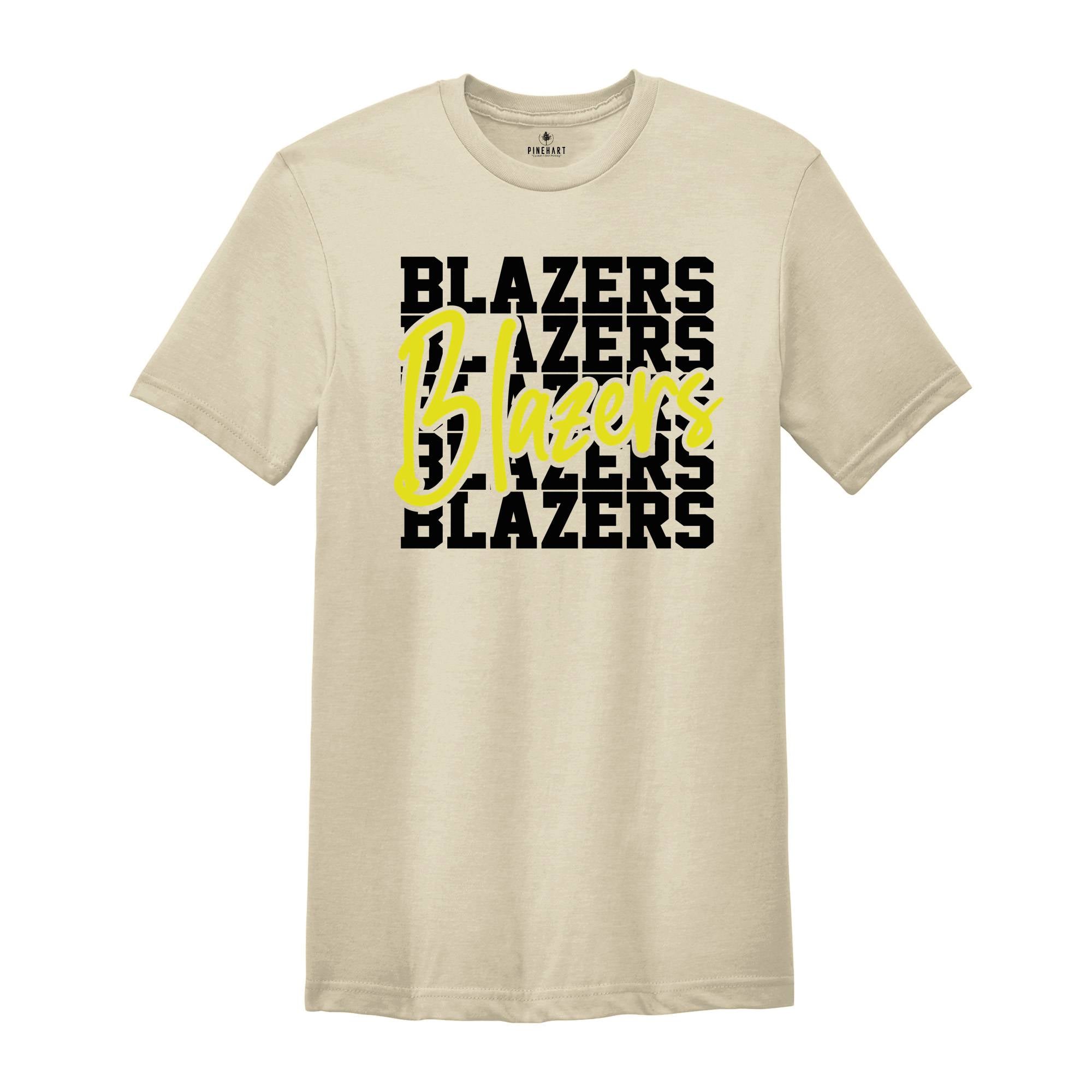 Team Mascot Shirt, Blazers Team Shirt, Blazers Football Shirt, Blazers Fan Shirt, Blazers School Shirt, Blazers School Spirit