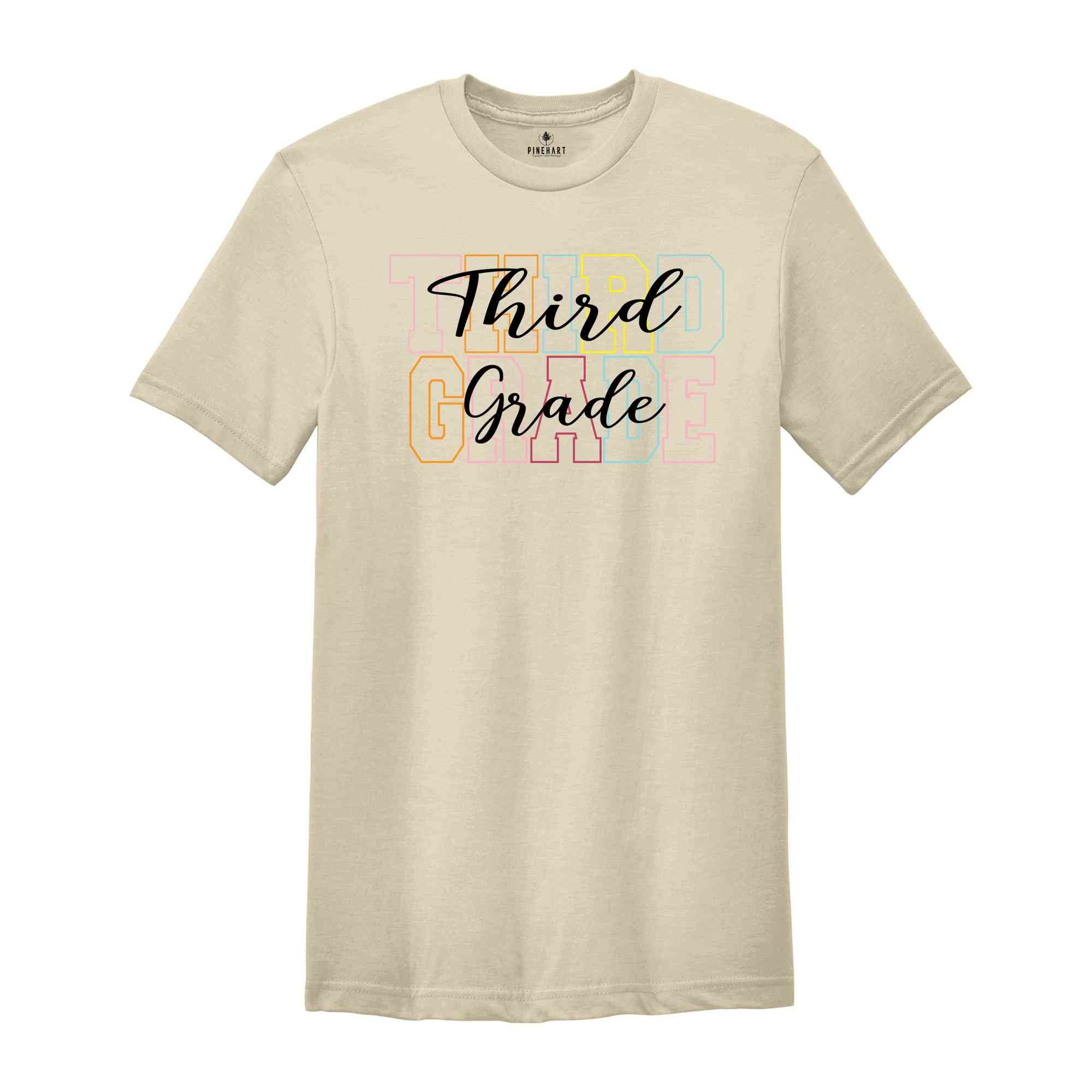 Third Grade Teacher Shirt, 3rd Grade Teacher Shirt, 3rd Grade T-Shirt, Third Grade TShirt, Elementary School, Teaching Shirt