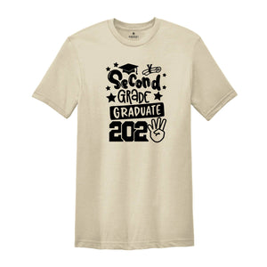 Second Grade Graduate 2024 Shirt, Kids End of School Tee, Bye Bye School Tee, Last Day Of School Tee, Second Grade Shirt