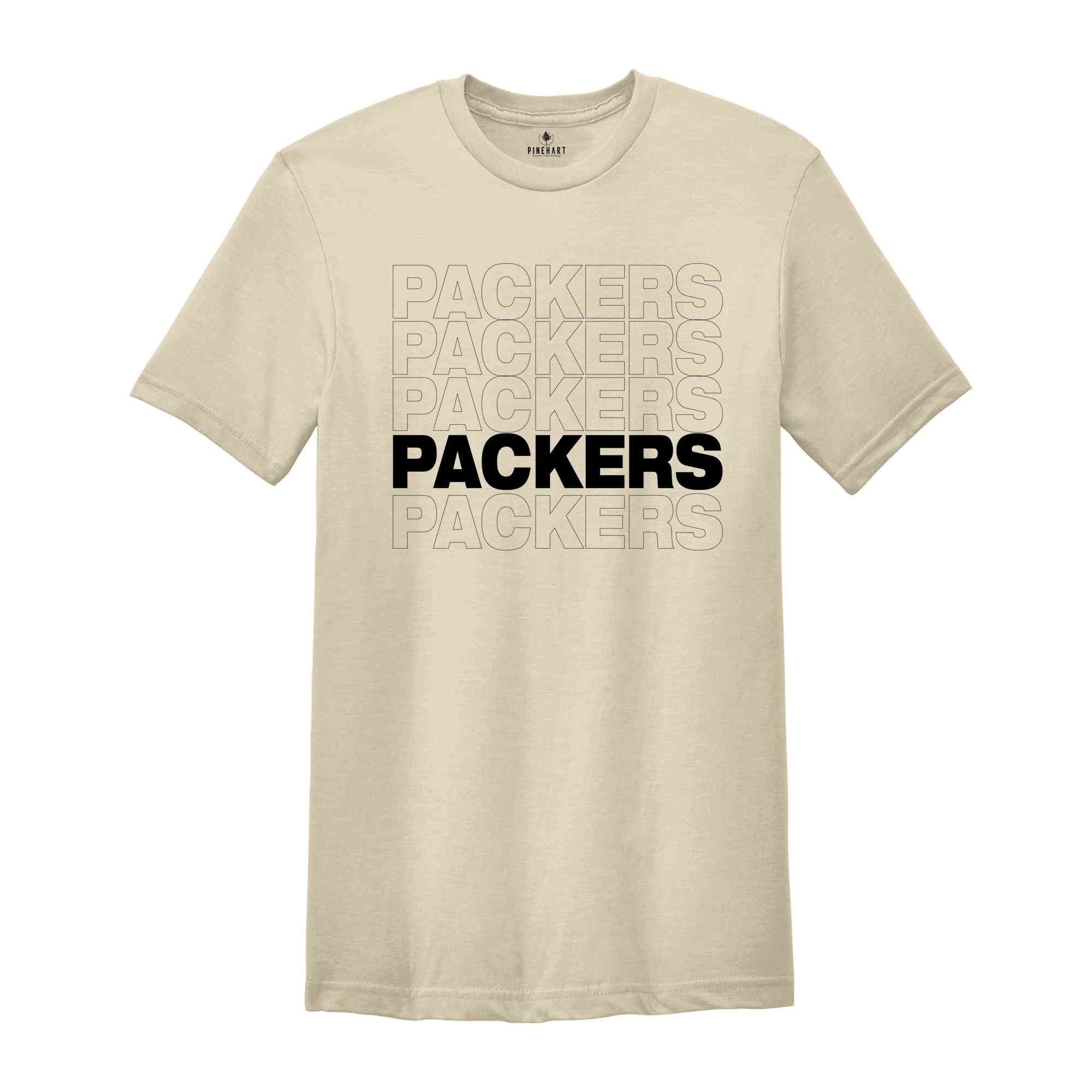 Team Mascot Shirt, Packers Team Shirt, Packers Team Spirit Shirt, Packers Fan Shirt, Packers School Shirt, Packers School Spirit