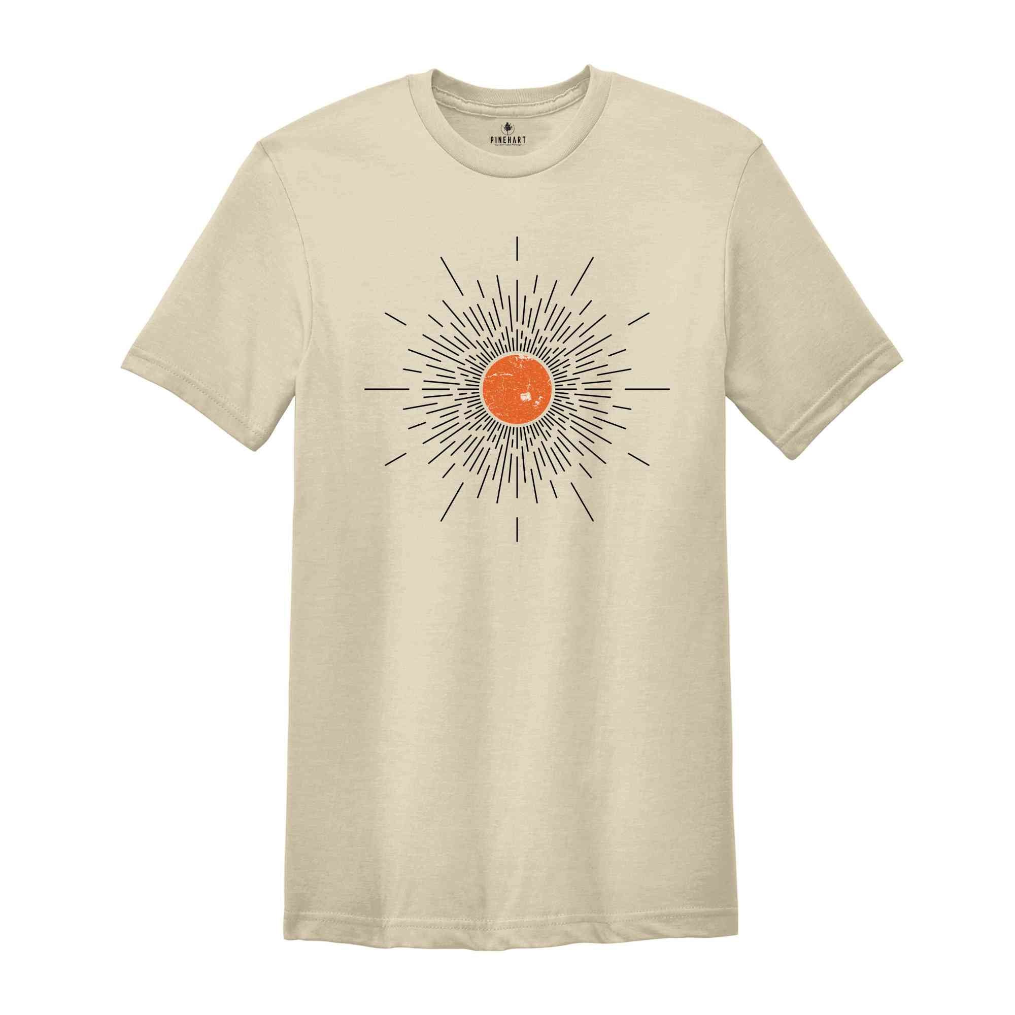 Sunshine Shirt, Retro Sunshine Shirt, Vintage Sun Shirt, Retro Summer Shirt, Sunset Shirt, Vintage Shirts