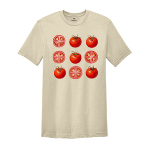 Tomato Shirt, Retro Tomatoes Shirt, Vegetable Shirt, Foodie Shirt, Gardening Shirt, Summer Shirt, Fresh Tomato Tee