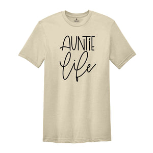 Auntie Shirt, Auntie Life Shirt, New Aunt Shirt, Baby Shower Shirt, Gender Reveal Aunt T-Shirt, Funny Pregnancy Reveal Shirt, Aunt Gift Ideas