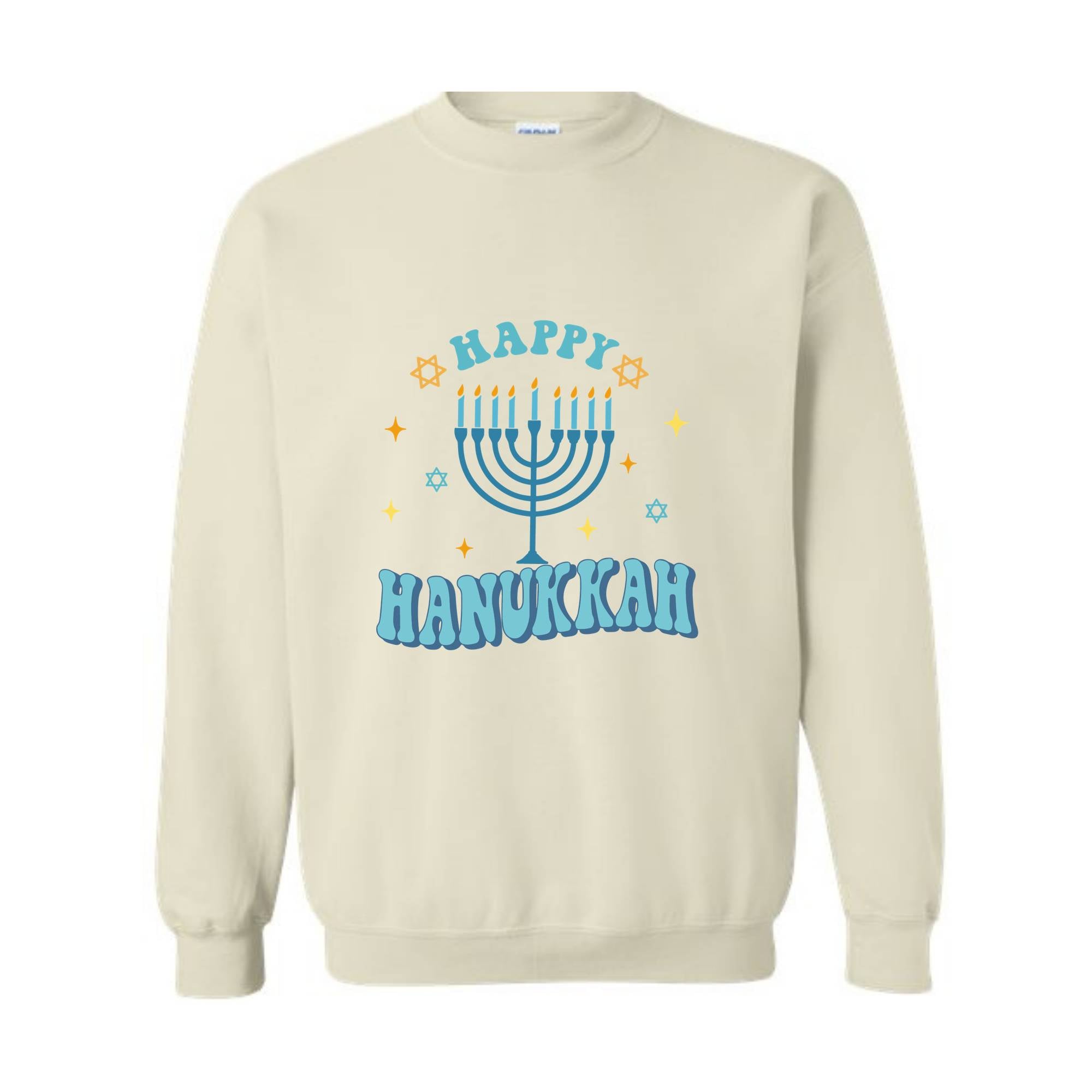 Happy Hanukkah Sweatshirt, Funny Christmas Sweatshirt, Holiday Sweater, Merry Chrismukkah Sweatshirt, Hanukkah Gift