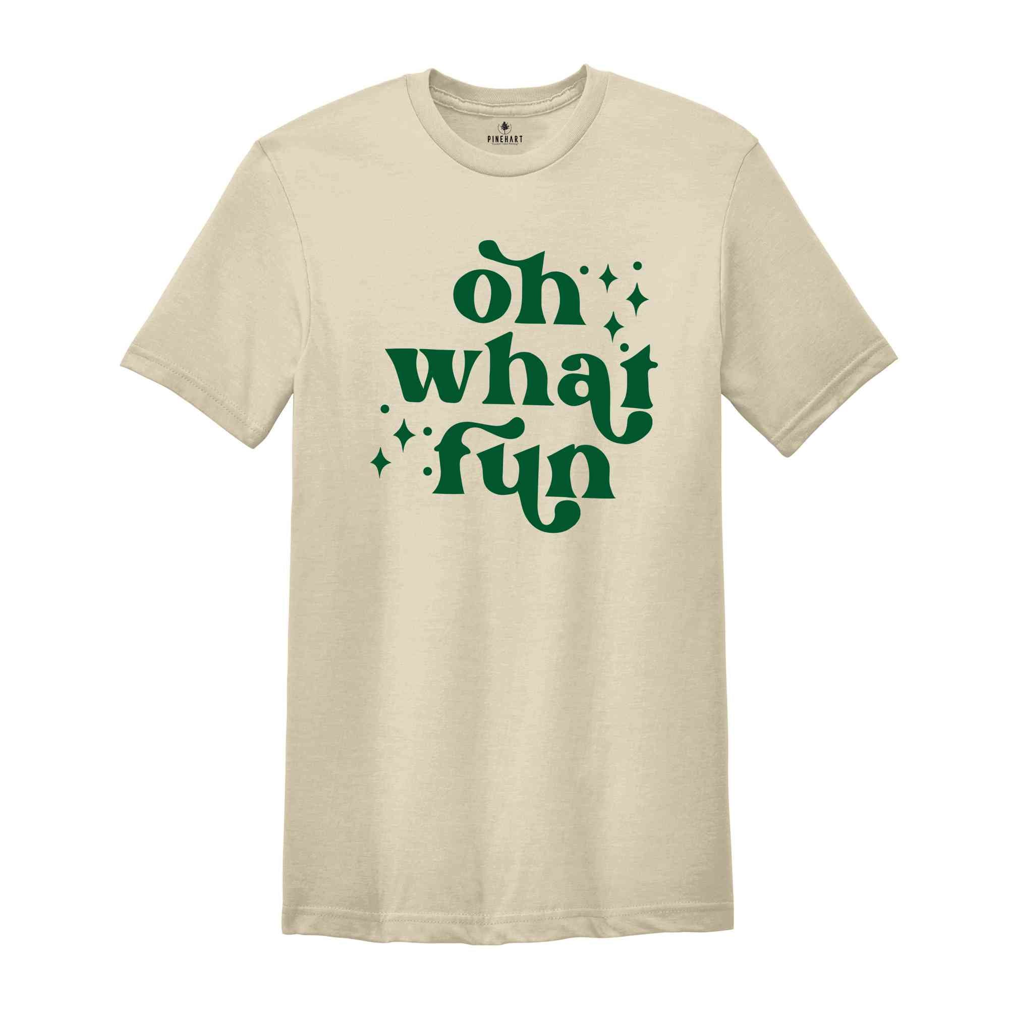 Oh What Fun Shirt, Retro Christmas Shirt, Holly Jolly Shirt, Cute Christmas Shirt, Christmas Vibes, Christmas Shirt, Merry Vibes