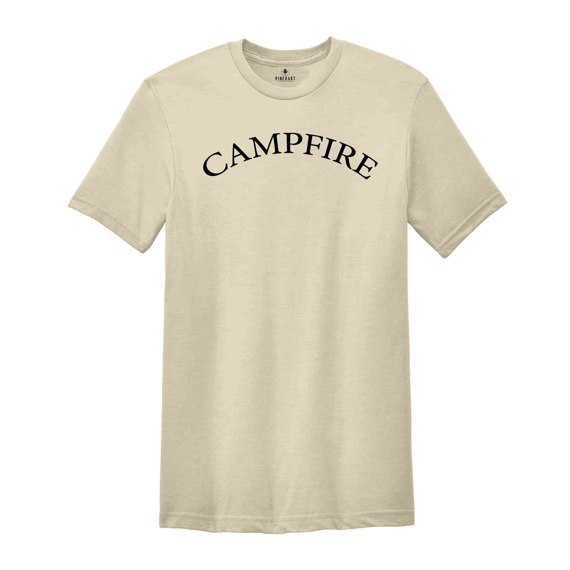 Campfire Shirt, Travel Shirt, Camping Shirt, Hiking Shirt, Bonfire Shirt, Camp Shirt, Cool Animal Shirt, Explore Shirt