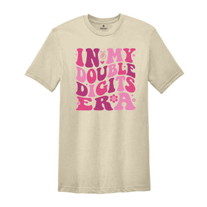 In My Double Digits Era Shirt, Birthday Girl Shirt, Cute Birthday Shirt, Kids Birthday Shirt, Ten Year Old Shirt, Birthday Party Shirt