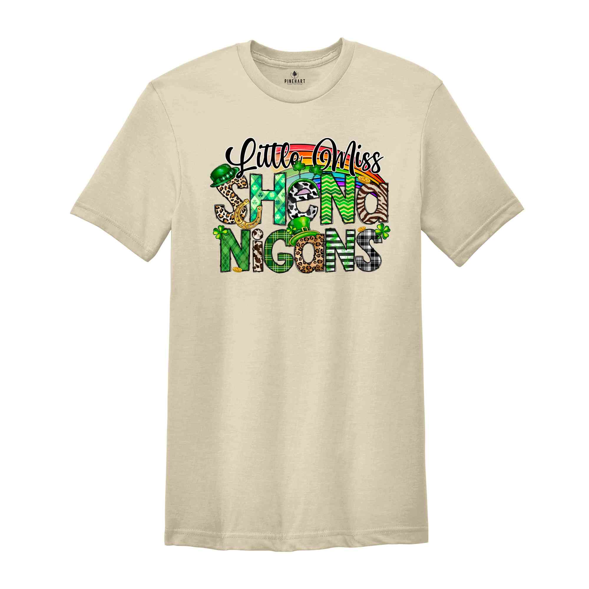 Little Miss Shenanigans Shirt, Saint Patrick's Shirt, St. Patrick's Day T-Shirt, Shenanigans T-Shirt, Feeling Lucky Shirt