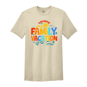 Personalized Family Vacation 2024 Shirt, Custom Vacation Shirts,2024 Family Vacation Tee, Family Trip Tee, Funny Vacation Shirts, Summer 202