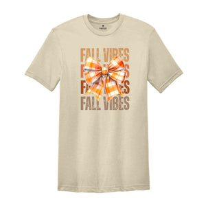 Retro Fall Vibes Shirt, Cute Fall Shirt, Fall Vibes Shirt, Halloween Shirt, Pumpkin Shirt, Halloween Gift, Fall Crewneck, Spooky Vibes