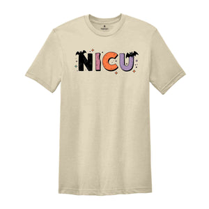 Halloween NICU Nurse Shirt, NICU Nurse Halloween, Spooky Nicu Shirt, Pumpkin Shirt, Hospital Nurse Shirt, Halloween Party Shirt