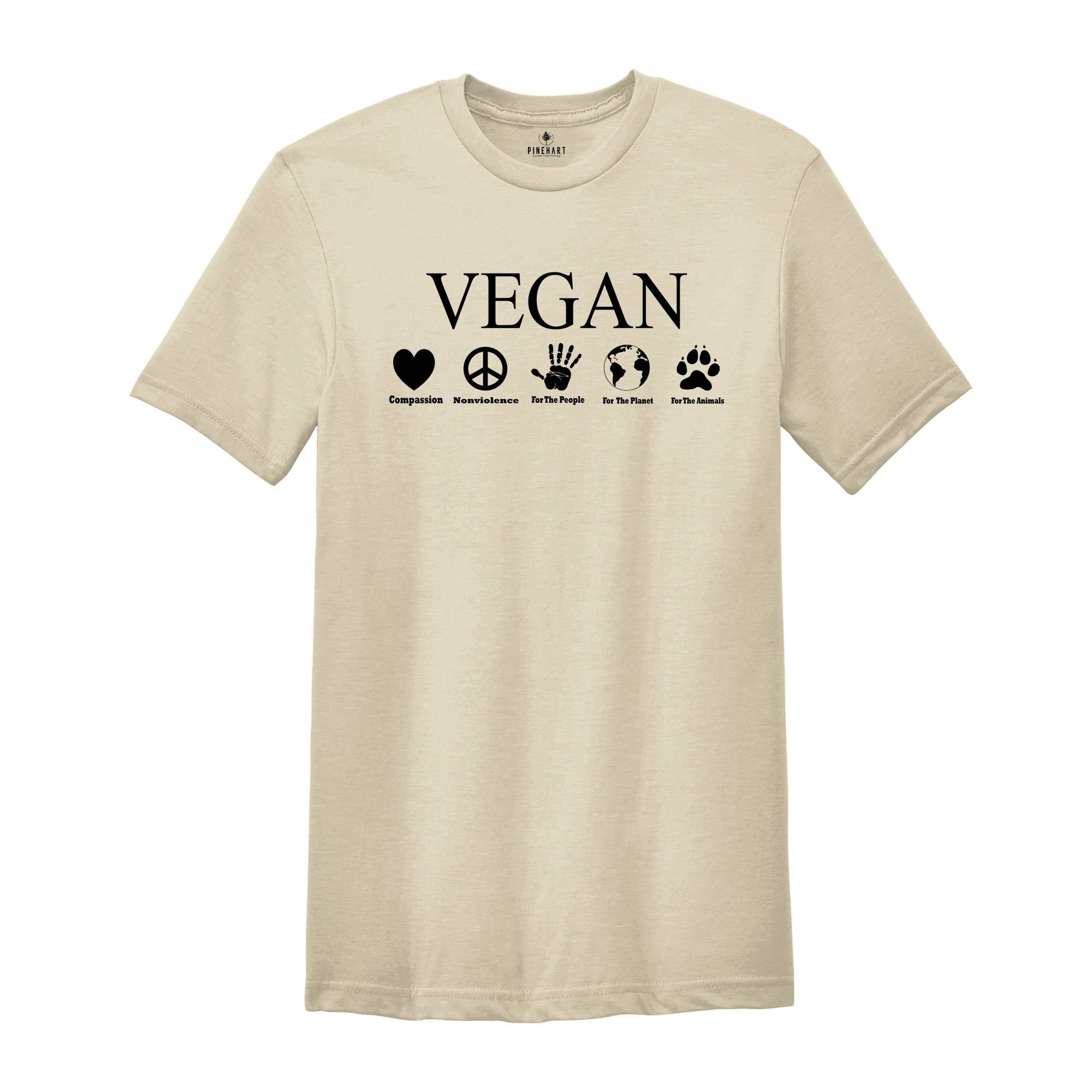 Vegan Shirt, Vegetarian Shirt, Herbivore Shirt, Vegan Definition Shirt, Friends Not Food Shirt, Animal Lover Shirt, Vegan Gift