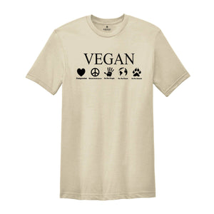 Vegan Shirt, Vegetarian Shirt, Herbivore Shirt, Vegan Definition Shirt, Friends Not Food Shirt, Animal Lover Shirt, Vegan Gift