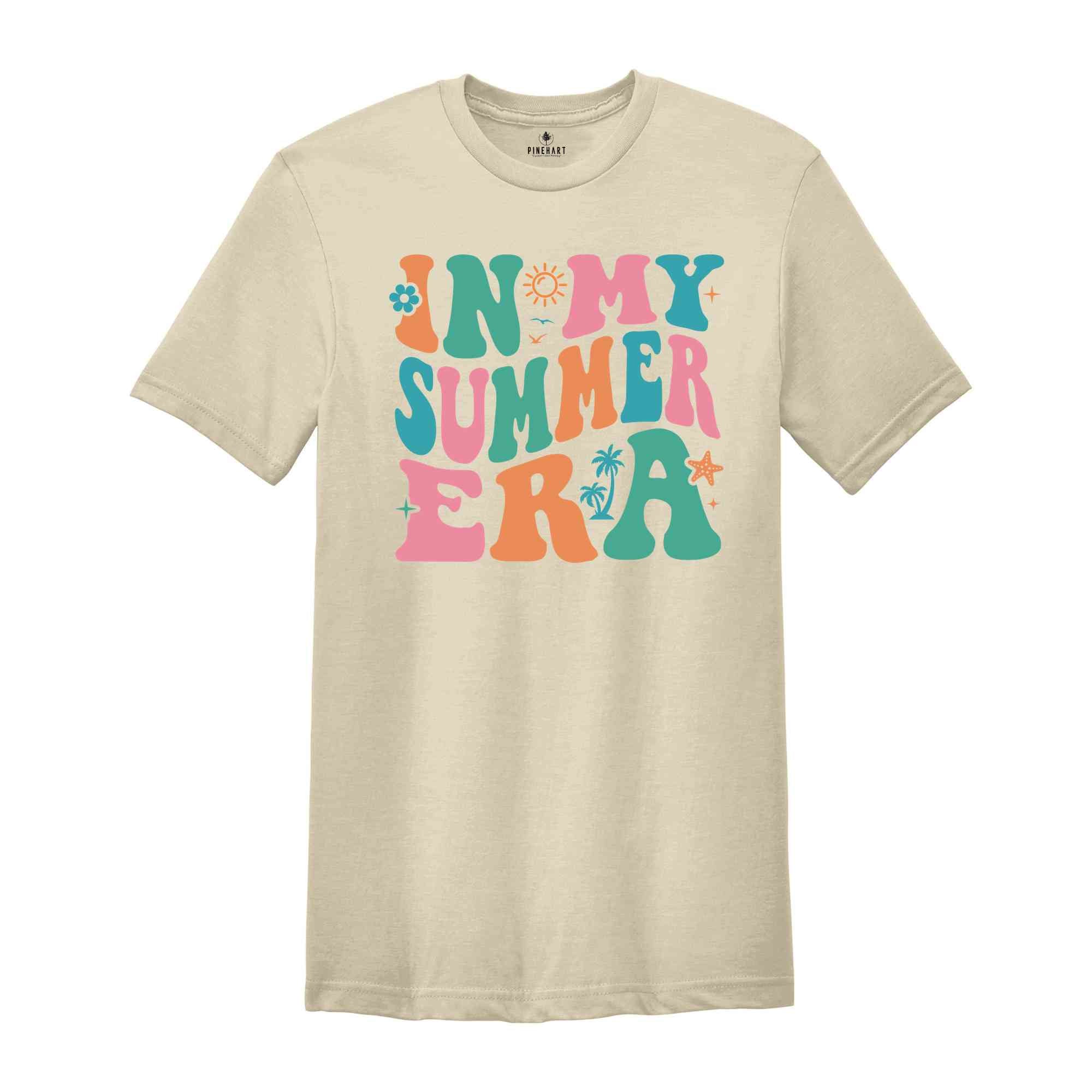 In My Summer Era Shirt, Teacher Life Shirt, Teacher Gift, Summer Shirt, Beach Shirt, End Of The School Year Shirt, Beach Vacation Shirt