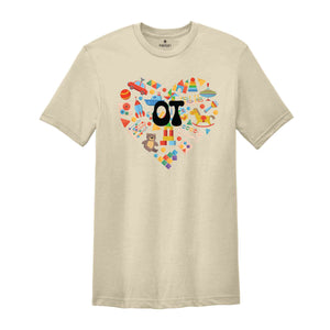 OT Doodle Shirt, Occupational Therapy Shirt, Therapist Sweatshirt, OT Sweatshirt, Aesthetic Therapy Shirt, OT Shirt