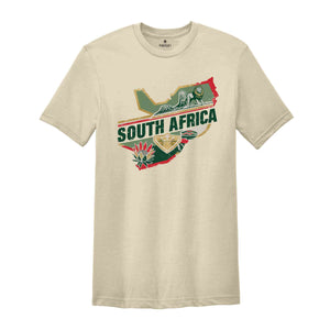 Retro South Africa Shirt, South Africa Travel Shirt, Country Travel Shirt, Shirt For Traveler, Travel Lover Gift, Travel Tee, Trip Shirt