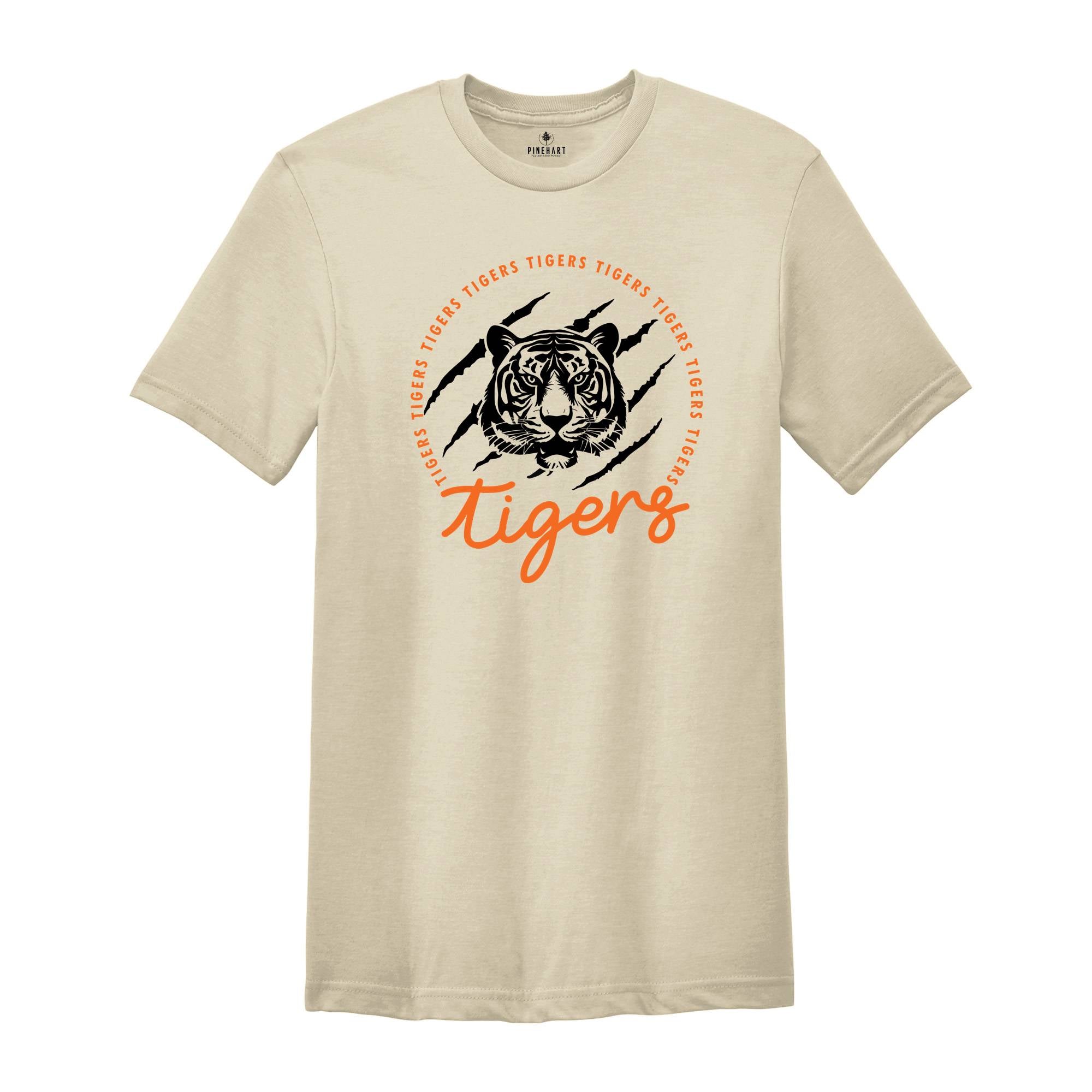 Tigers Shirt, Go Tigers, Game Day Shirt, Team Spirit Tee, Baseball Mom Sunday Football, Cute Football Shirt, Tiger Spirit Shirt, Tiger Mom