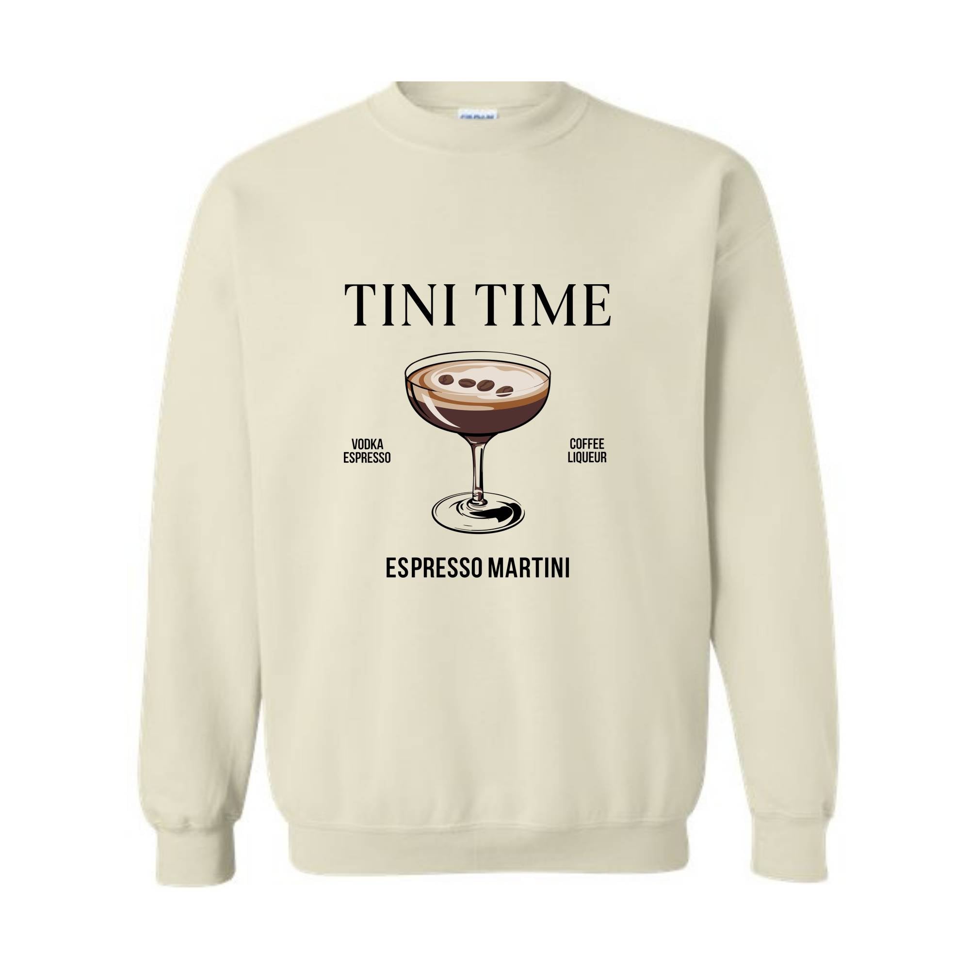 Tini Time Espresso Martini Shirt, Espresso Shirt, Espresso Martinis Shirt, Martini Shirt, Martini Lover Gift, Coffee Lover Shirt