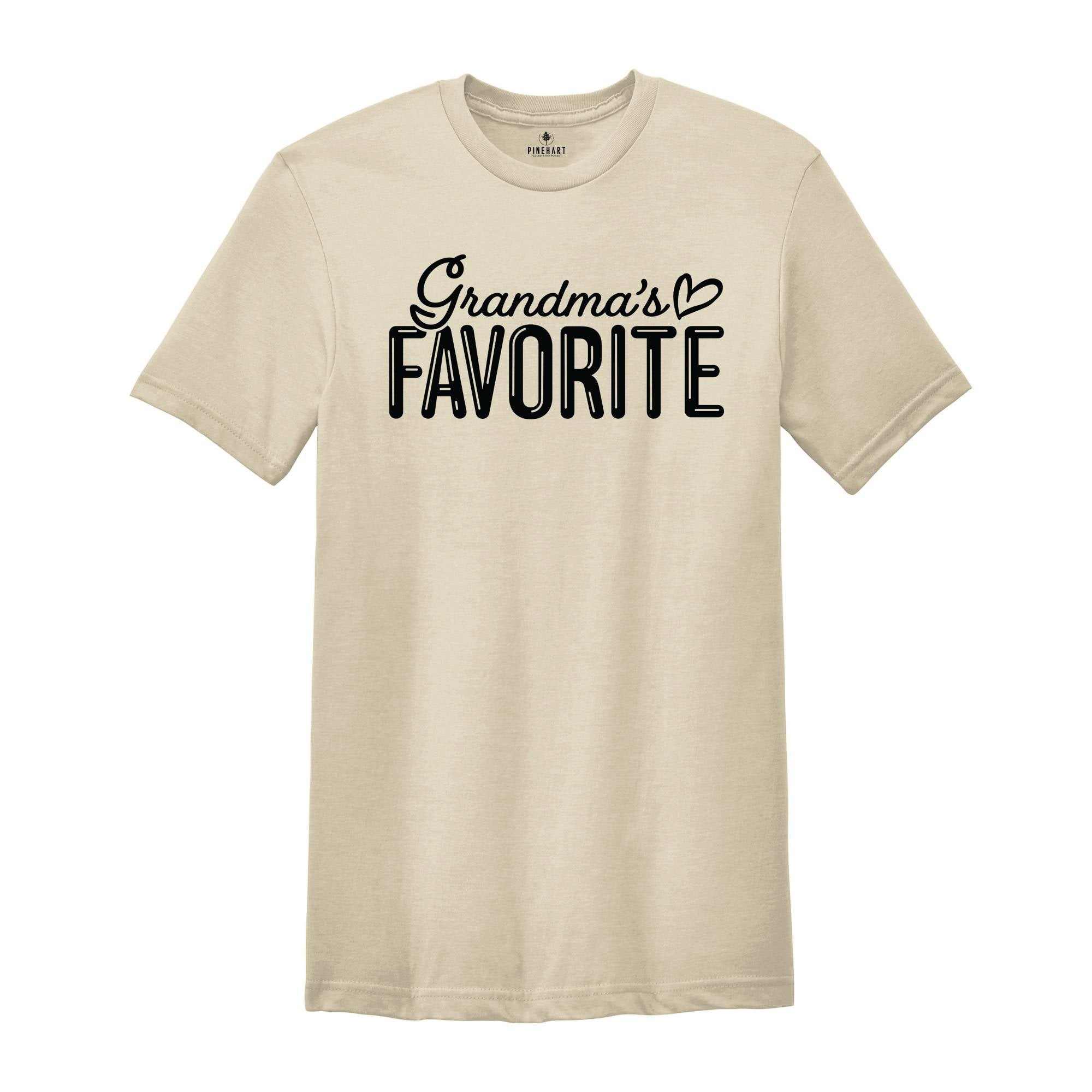 Grandma’s Favorite Shirt, Nana’s Favorite Shirt, Favorite Grandchild Shirt, Granny Shirt, Favorite Granddaughter Shirt, Nana Shirt