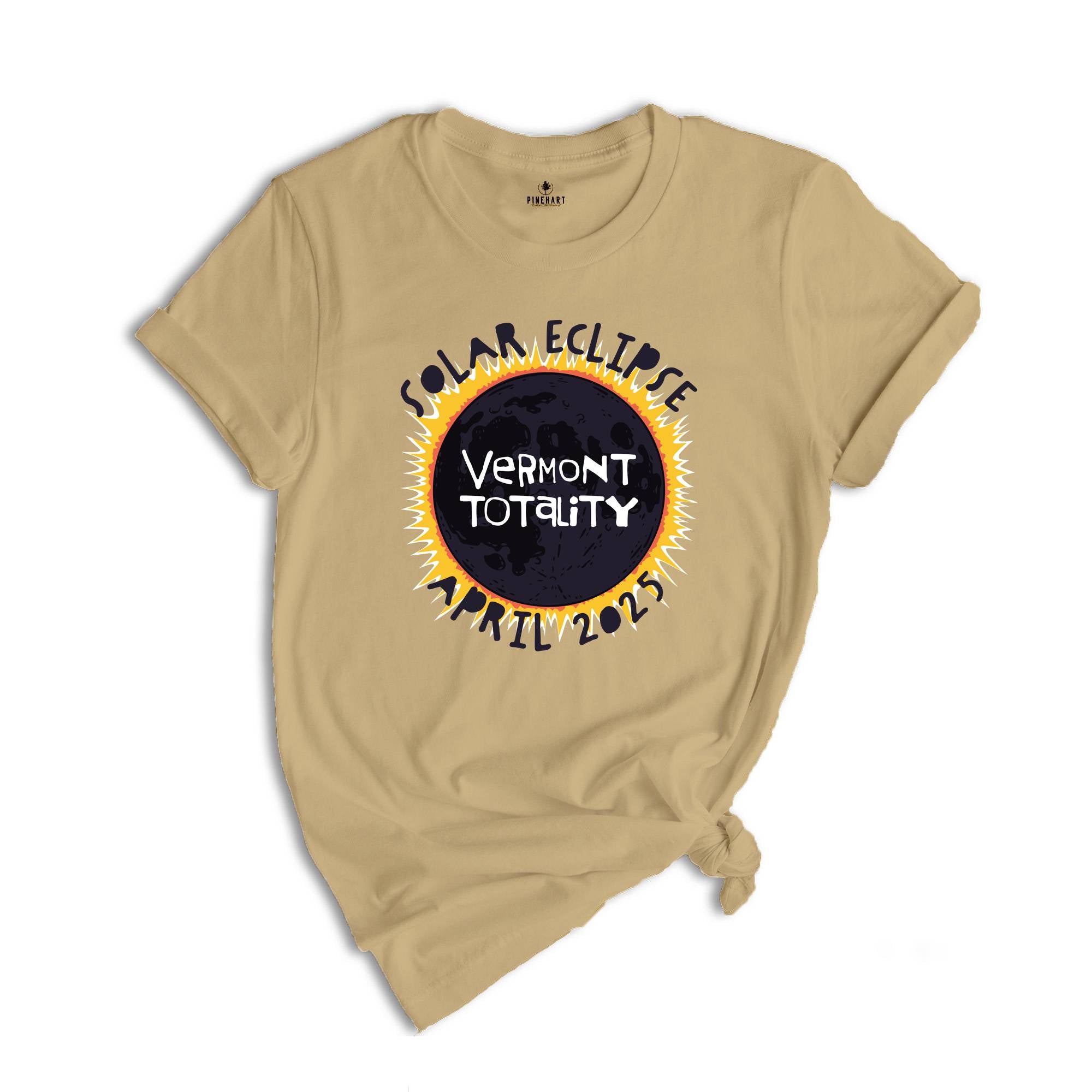 Vermont Totality Shirt, Vermont Total Solar Eclipse Shirt, Celestial Shirt, Eclipse Event 2025 Shirt, April 8th 2025