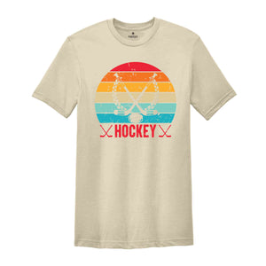 Hockey Team T-Shirt, Minimalist Hockey Player Shirt, Aesthetic Coach Shirt, Match Day Tee, Gift For Hockey Lover