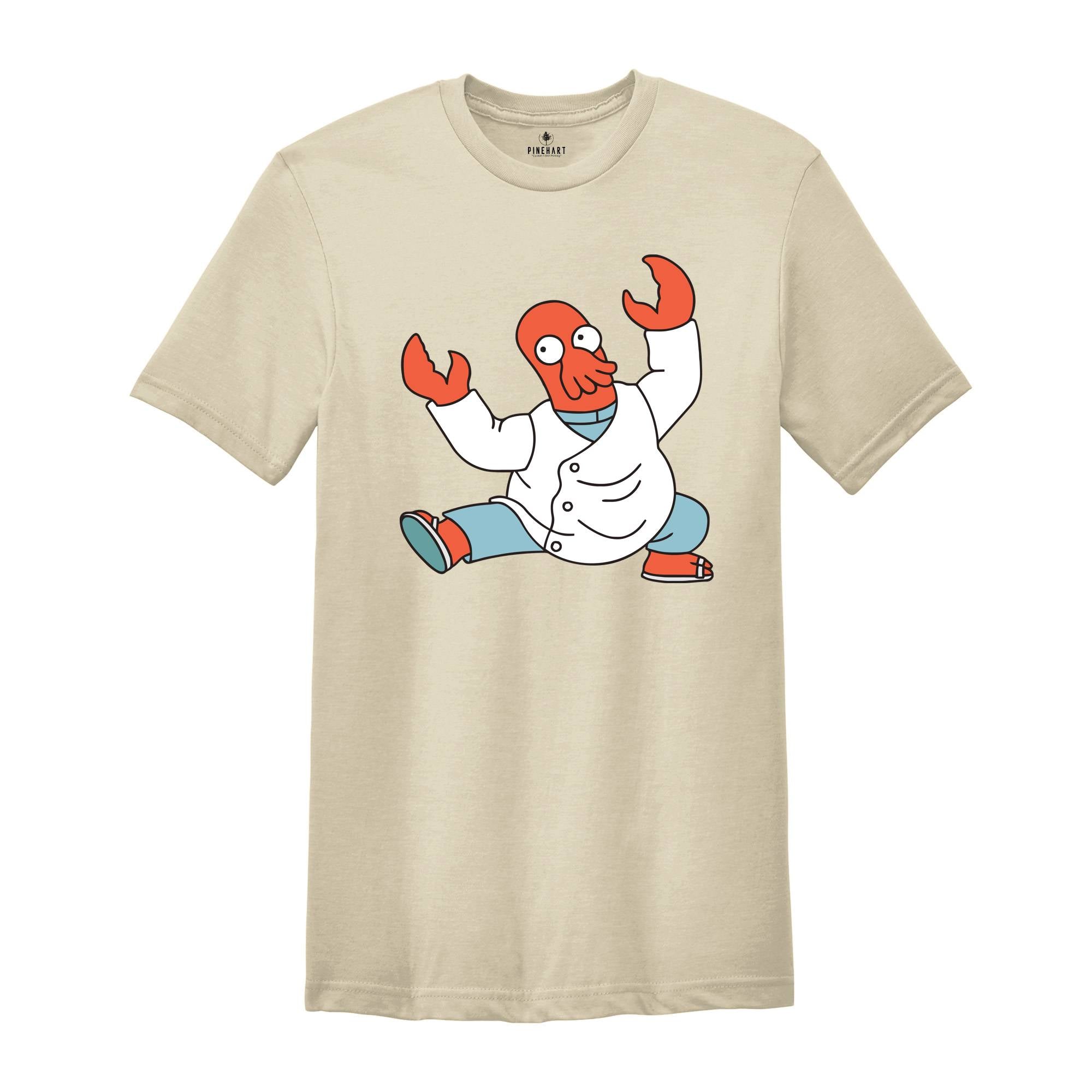 Futurama Zoidberg Shirt, Funny Futurama Shirt, Dr. Zoidberg Shirt, Funny Cartoon Shirt, Futurama Fan Gift, 90S Cartoon Tv Shows