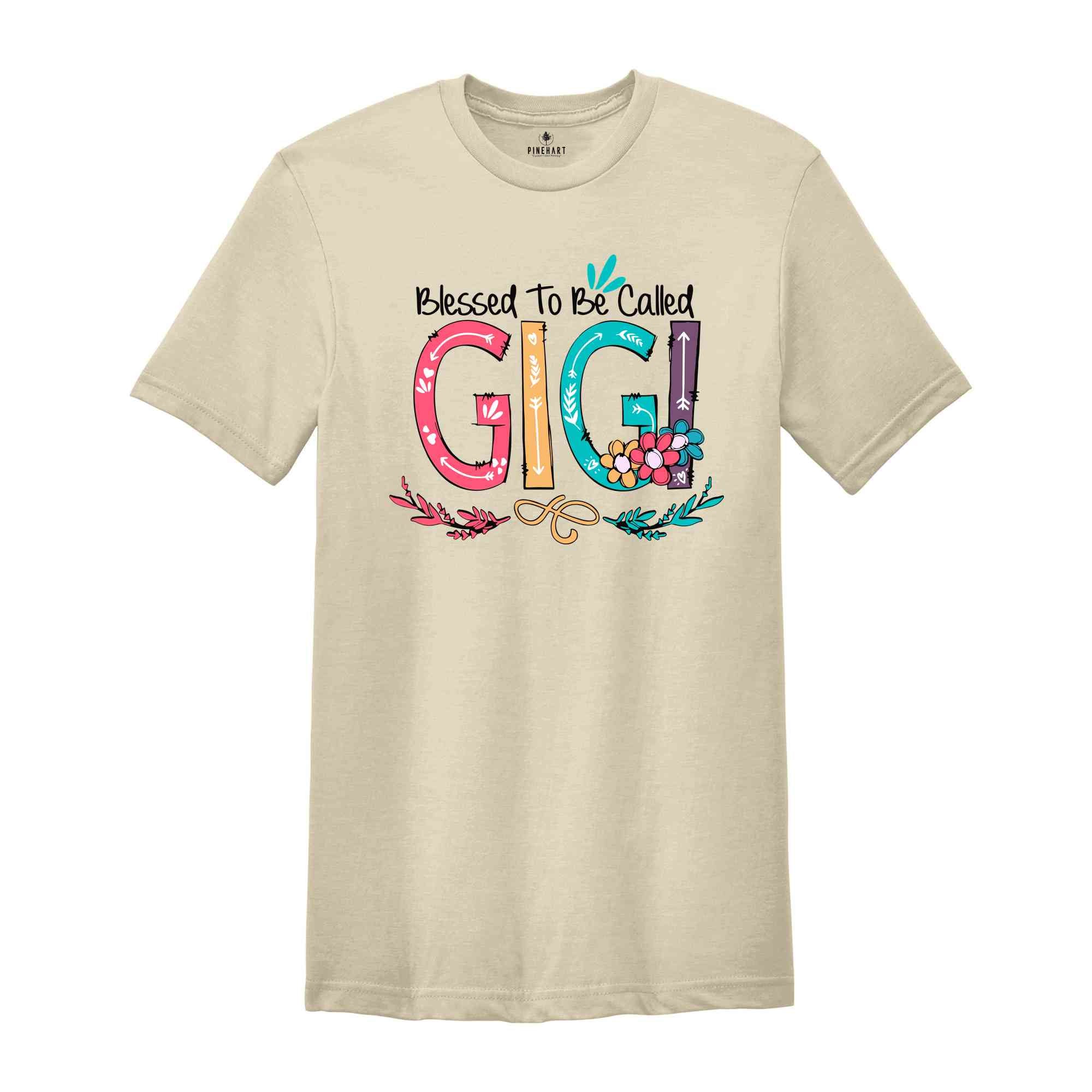 Blessed To Be Called Gigi Shirt, Gigi T-Shirt, Christian Gigi Shirt, Mothers Day Gift, Gigi Lover T-Shirt