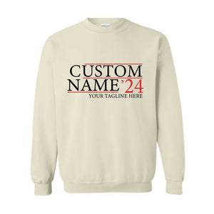 Custom Election Sweatshirt, Personalized Election Sweatshirt, School Election Sweatshirt, President Sweatshirt