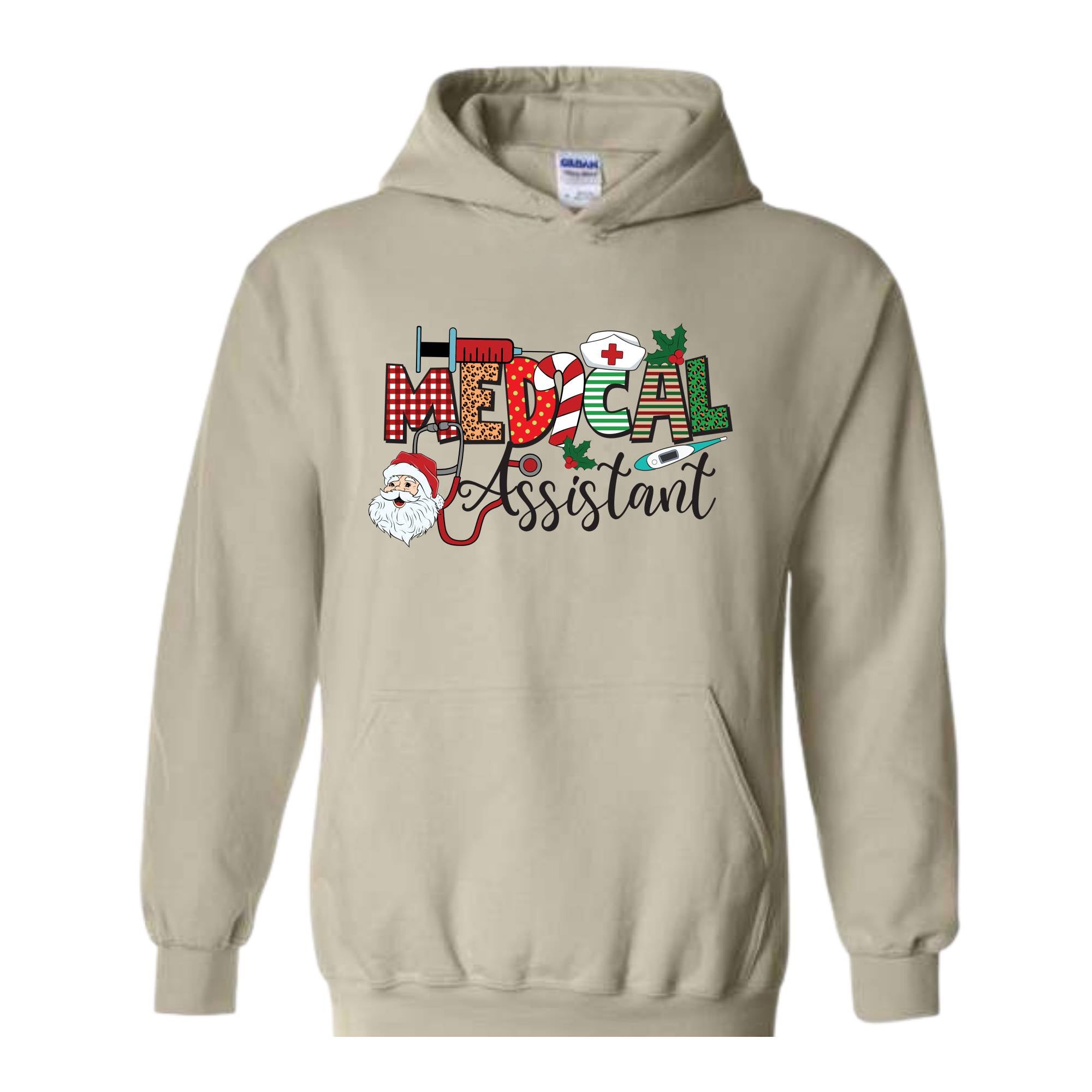 Medical Assistant Nurse Sweatshirt, Nursing Sweatshirt, Nurse Life Sweater, Christmas Medical Gift, Nurse Christmas Hoodie