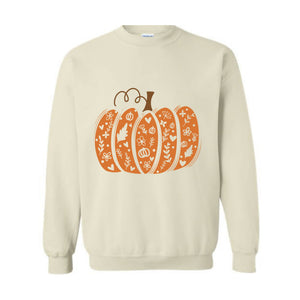 Fall Pumpkin Sweatshirt, Pumpkin Sweatshirt, Cute Pumpkin Shirt, Pumpkin Spice Shirt, Fall Crewneck, Cozy Season Sweatshirt, Fall Clothing