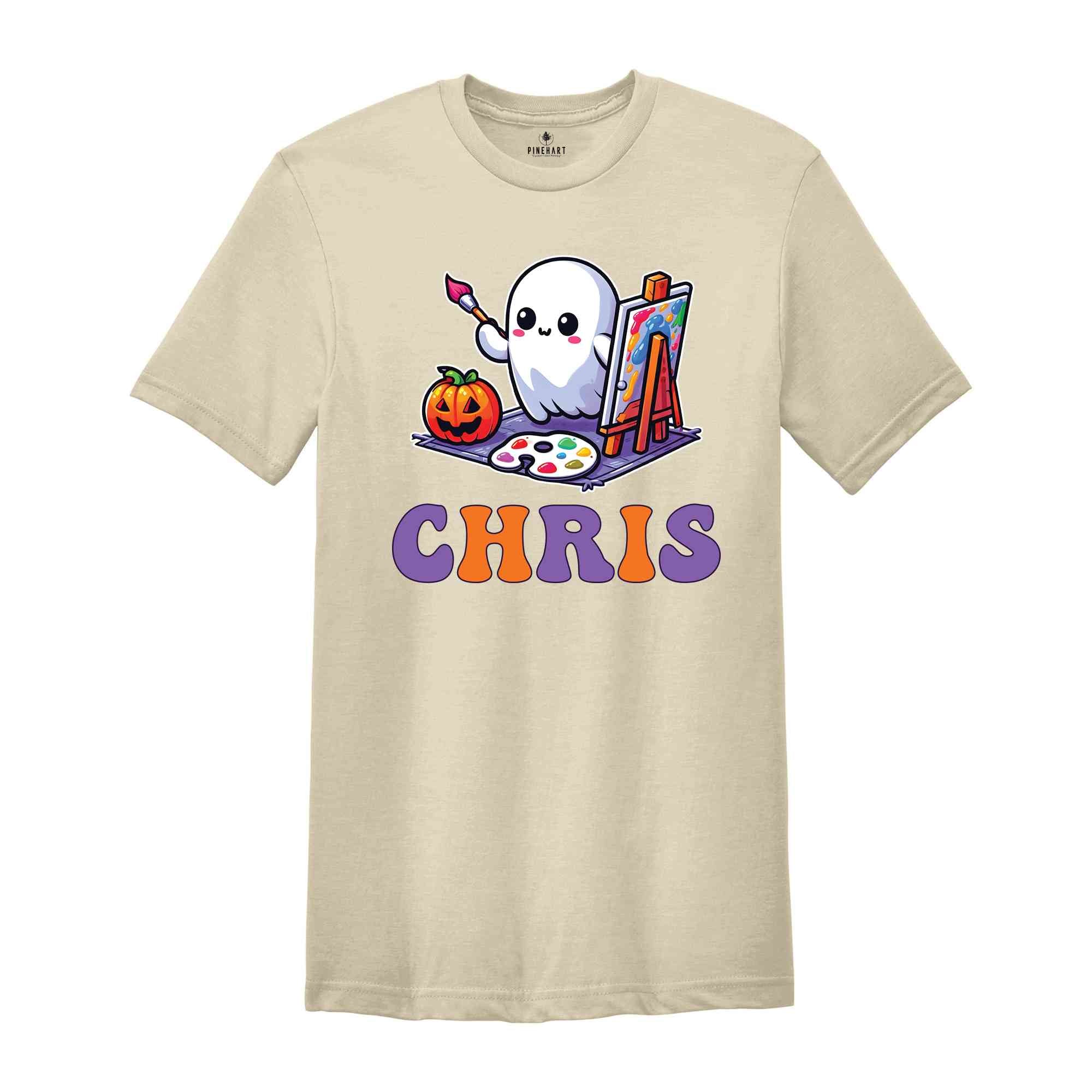 Custom Halloween Shirt, Personalized Trick Or Treat Shirt, Custom Halloween Shirt, Halloween Shirt, Name Halloween Custom Shirt, Name Shirt