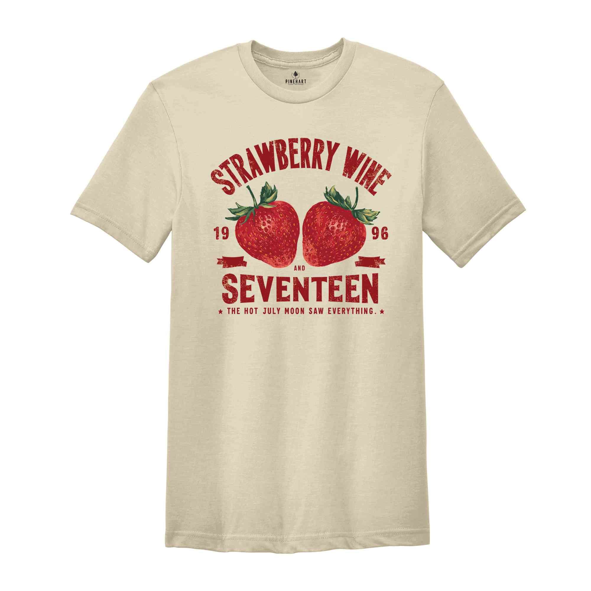 Strawberry Vintage Shirt, Vintage Retro Band Tee, Strawberry Wine Lovers Shirt, Summer's Graphic Tee, Retro Inspired Shirt